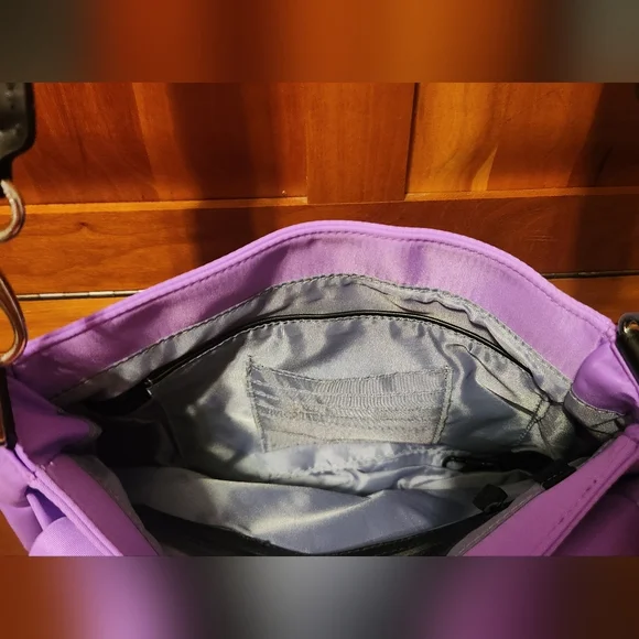 NWT - IHKWIP City Saddle Medium Crossbody Electric Orchid - Picture 5 of 7